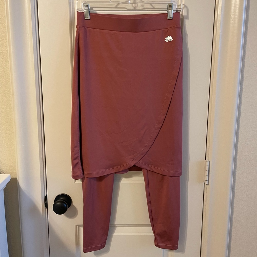 Mauve/Pink Snoga Athletics Wrap Skirt - Size small